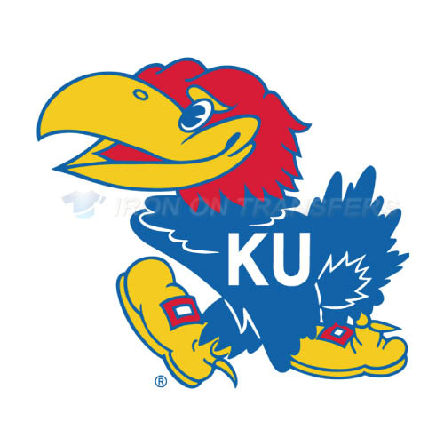 Kansas Jayhawks Logo T-shirts Iron On Transfers N4709 - Click Image to Close